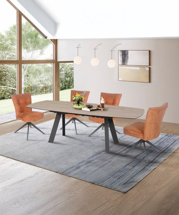 <strong>Table Céramique Tonneau :</strong> Bois