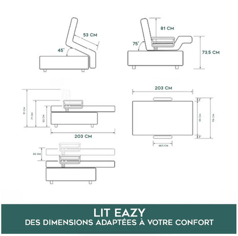Ses dimensions